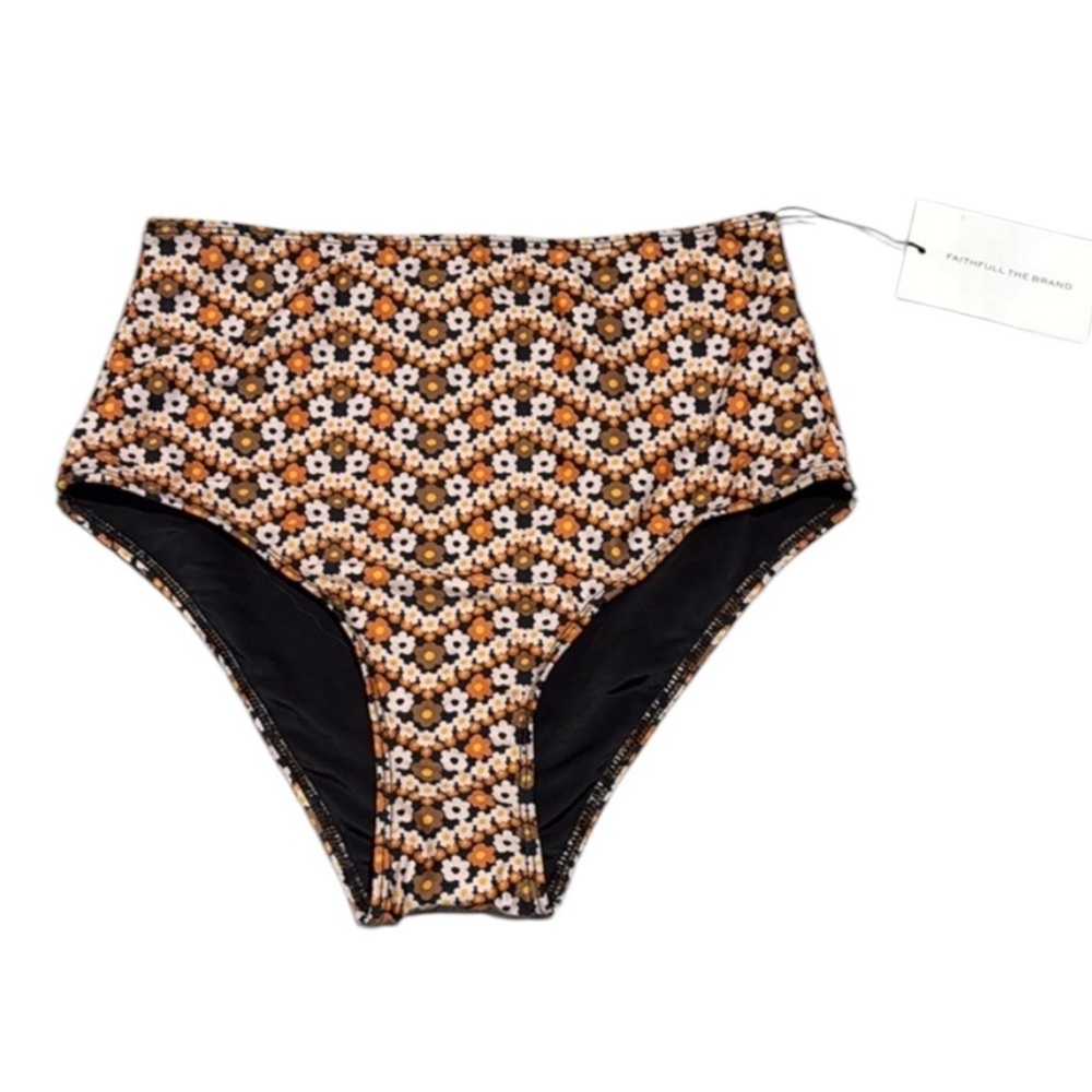 16. Faithful The Brand Bonnieux Vanja Floral Print Bikini Bottom